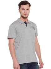 Load image into Gallery viewer, Tom Tailor Grey Solid Polo T-Shirt
