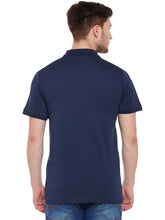 Load image into Gallery viewer, Tom Tailor Navy Blue Solid Polo T-Shirt
