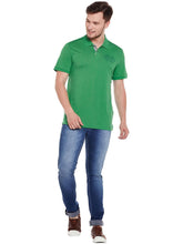 Load image into Gallery viewer, Tom Tailor Green Solid Polo T-Shirt