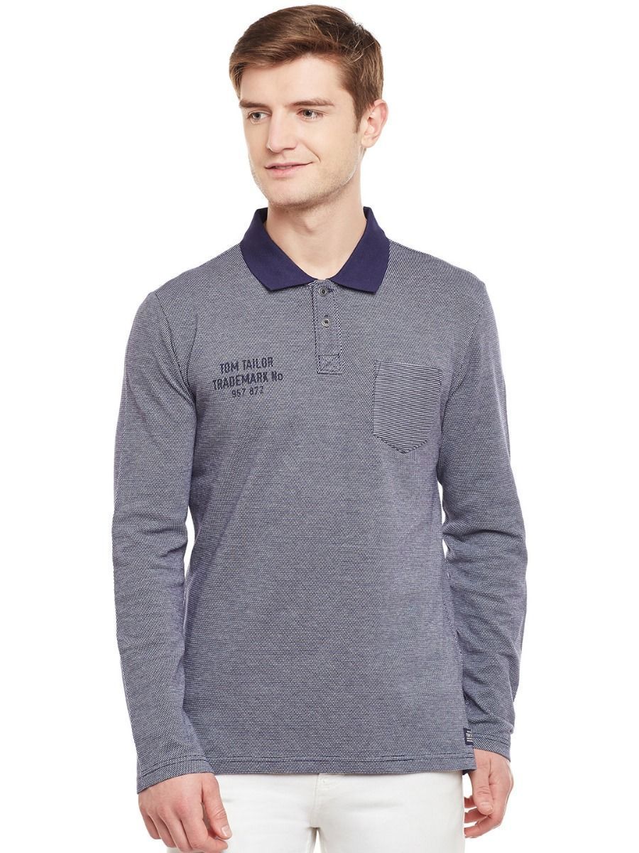 Tom Tailor Men's Structured Fabric Polo