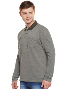 Tom Tailor Mens Printed Polo T-Shirt