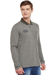 Tom Tailor Mens Printed Polo T-Shirt
