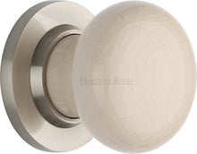 Load image into Gallery viewer, Cream Crackle Knob