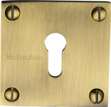 Load image into Gallery viewer, Heritage Brass Keyhole Escutcheon