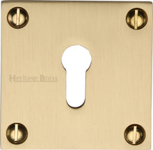 Load image into Gallery viewer, Heritage Brass Keyhole Escutcheon