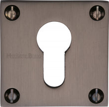 Load image into Gallery viewer, Heritage Brass Euro Profile Cylinder Escutcheon
