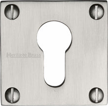 Load image into Gallery viewer, Heritage Brass Euro Profile Cylinder Escutcheon