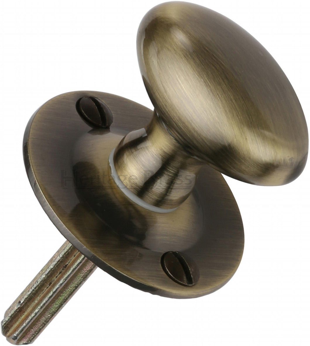 Heritage Brass Oval Thumbturn w/o Bolt