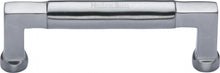 Load image into Gallery viewer, Heritage Brass Cabinet Pull Bauhaus Design 101mm CTC