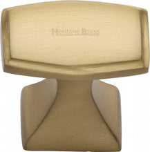 Load image into Gallery viewer, Heritage Brass Cabinet Knob Deco Design 32mm