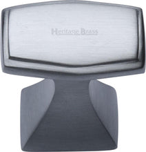 Load image into Gallery viewer, Heritage Brass Cabinet Knob Deco Design 32mm