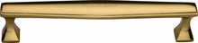 Load image into Gallery viewer, Heritage Brass Cabinet Pull Deco Design 152mm CTC