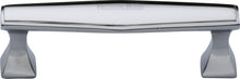 Load image into Gallery viewer, Heritage Brass Cabinet Pull Deco Design 96mm CTC