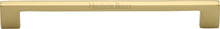 Load image into Gallery viewer, Heritage Brass Cabinet Pull Metro Design 203mm CTC