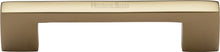 Load image into Gallery viewer, Heritage Brass Cabinet Pull Metro Design 96mm CTC