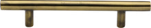 Load image into Gallery viewer, Heritage Brass Cabinet Pull Bar Design 101mm CTC