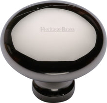 Load image into Gallery viewer, Heritage Brass Cabinet Knob Mushroom Design 38mm