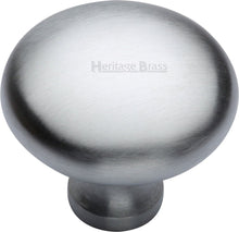 Load image into Gallery viewer, Heritage Brass Cabinet Knob Mushroom Design 38mm