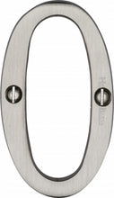 Load image into Gallery viewer, Heritage Brass Numeral 0 Face Fix 76mm (3&quot;)