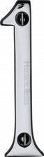 Load image into Gallery viewer, Heritage Brass Numeral 1 Face Fix 76mm (3&quot;)
