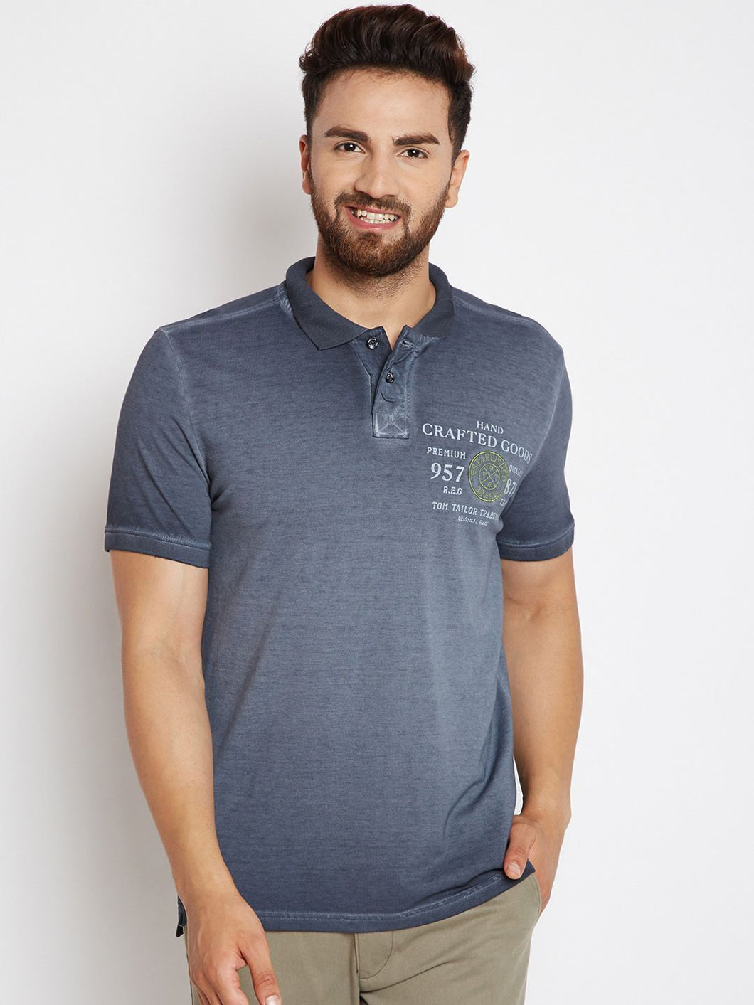 Tom Tailor Men Casual Polo T-Shirt