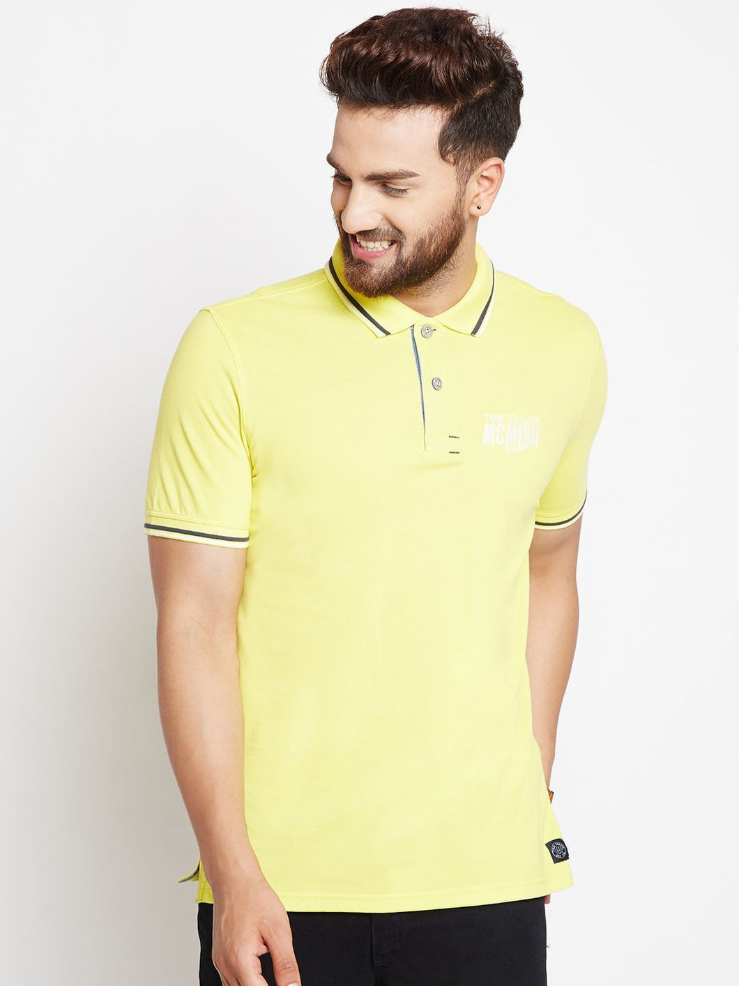 Tom Tailor Men Casual Polo T-Shirt