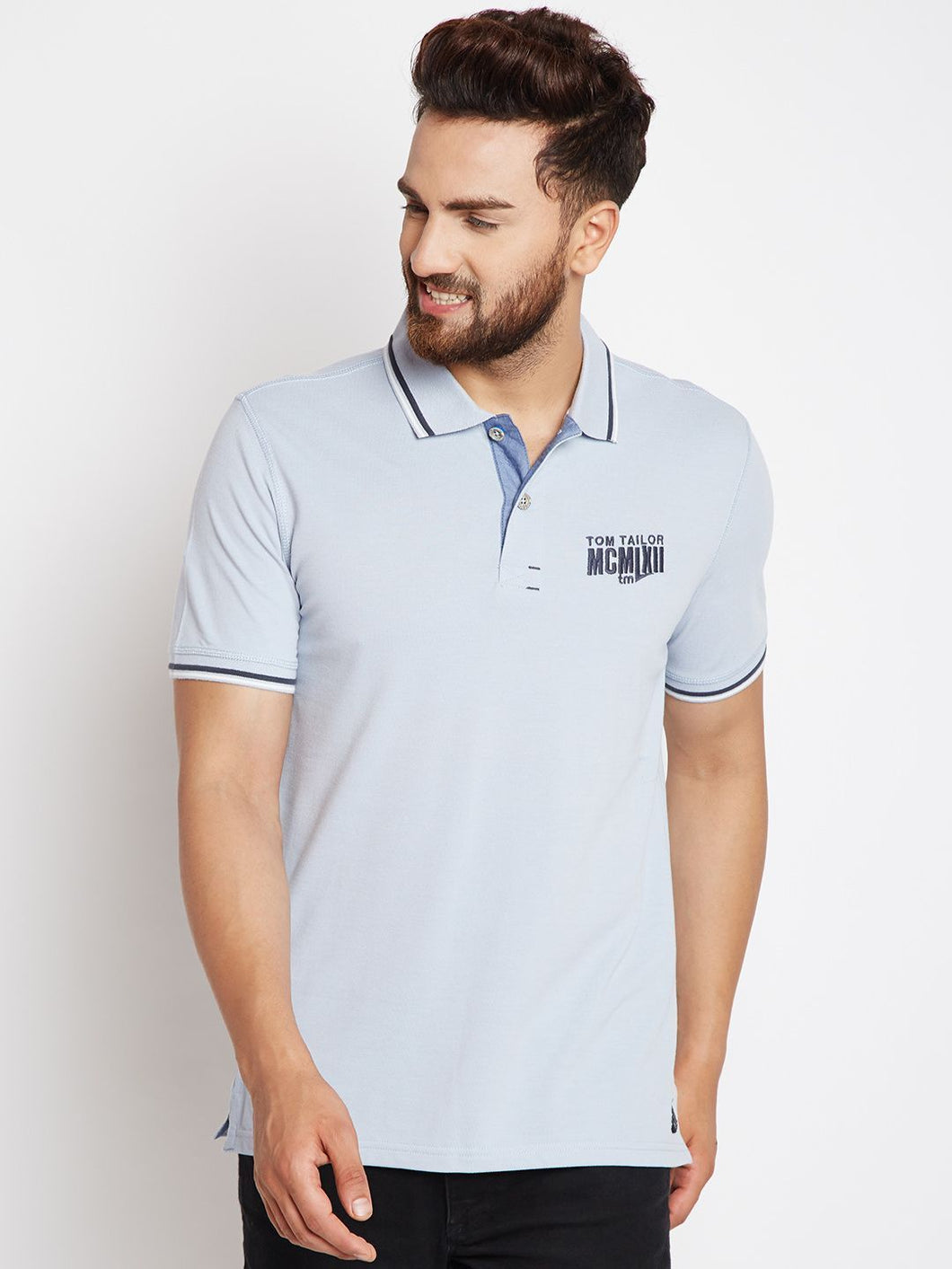 Tom Tailor Men Casual Polo T-Shirt