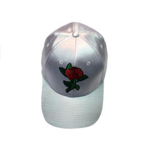Load image into Gallery viewer, Rose Embroidery Baseball Cap Cool Men Women Caps Fashion Adjustable Couple Snapback Hip Hop Hats Floral Cap casquette homme Bone