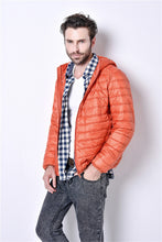Load image into Gallery viewer, White Duck Down Jacket Men