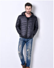 Load image into Gallery viewer, White Duck Down Jacket Men