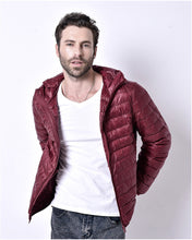 Load image into Gallery viewer, White Duck Down Jacket Men