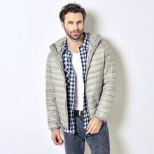 Load image into Gallery viewer, White Duck Down Jacket Men