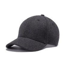 Load image into Gallery viewer, Trucker Cap High Quality Dad Hats For Men Black Snapback Winter Baseball Caps Hip Hop Felt Warm Hat Fashion Boys Adjustable Caps