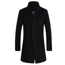 Load image into Gallery viewer, Classic Men&#39;s Jackets Outerwear Trench Woolen Coats Fashion Long Jacket Windbreaker Warm Winter Overcoat Men Clothes Hombre