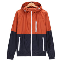 Load image into Gallery viewer, Mens Casual Jacket Outdoor Sportswear Windbreaker Lightweight Bomber Jackets