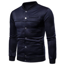 Load image into Gallery viewer, Stylish Mens Sweatshirts Long Sleeve Coats Plain Slim Fitness Joggers Bodybuilding Sweatshirts Fashion  Warm Winter Men Clothes