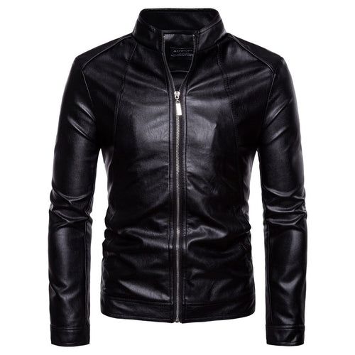 New Arrival Mens Motorcycle Leather Jacket