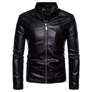 New Arrival Mens Motorcycle Leather Jacket