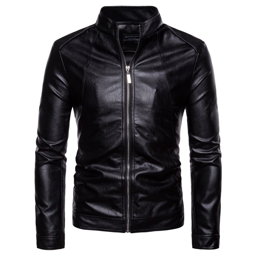 New Arrival Mens Motorcycle Leather Jacket