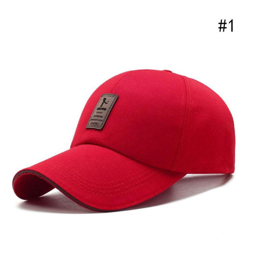 1 Pcs Adjustable Men Baseball Cap Casual Leisure Hats Summer Fashion Snap Back Caps