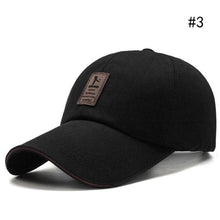 Load image into Gallery viewer, 1 Pcs Adjustable Men Baseball Cap Casual Leisure Hats Summer Fashion Snap Back Caps