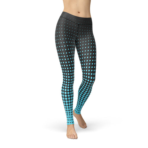 Tonya Blue Dots Legging