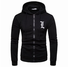 Load image into Gallery viewer, Men Hoodies Long Sleeve Zipper Jacket