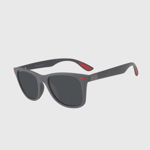 Men New Polarized Outdoor Men's Driving Black Frame Eyewear Sun Glasses Male UV400 MS023