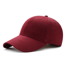 Load image into Gallery viewer, Men Women Plain Curved Sun Visor Baseball Cap Hat Solid Color Fashion Adjustable Caps