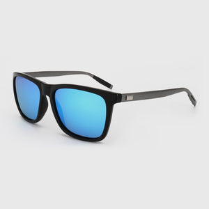 Men Driving Square Black Frame Eyewear Male Sun Glasses For Men with case ms005