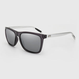 Men Driving Square Black Frame Eyewear Male Sun Glasses For Men with case ms005