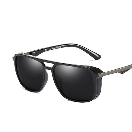 Men Brand Designer Black Brown Sunglasses Male Classic Driving Eyewear UV400 MS032