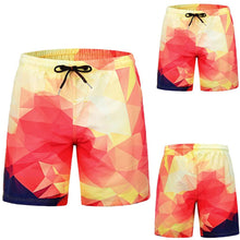 Load image into Gallery viewer, Men Casual 3D Graffiti Printed Beach Work Casual Men Short Trouser Shorts Pants